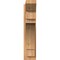 Ekena Millwork Merced Slat Smooth Outlooker, Western Red Cedar, 7 1/2"W x 28"D x 34"H OUT08X28X34MRC06SWR - alternate 4